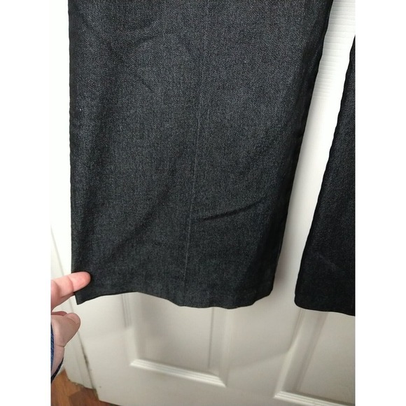 Lee Regular Black Trouser Mid Rise Flex Motion Pants. Size 10P - Picture 3 of 10